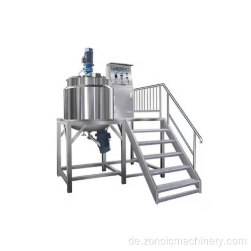 Hochwertige chemische Mischmaschinen-Salbe-Vakuum-Emulgiermischer 200-500L Cremes Homogenisator-Vakuum-Emulgator